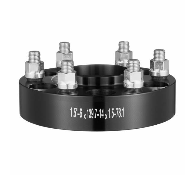 Ratų tarpikliai 38 mm, 6 varžtai, 4 vnt. juodi8