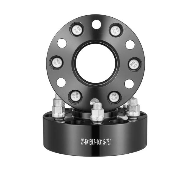 Ratų adapteriai 6 skylių, 4 vnt., juoda0