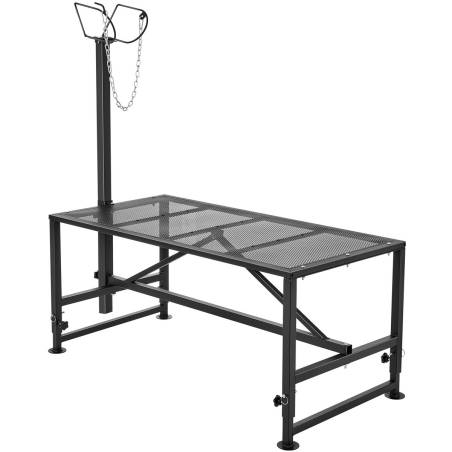 Gyvulių kirpimo stovas 53-83 cm 119x58 cm0