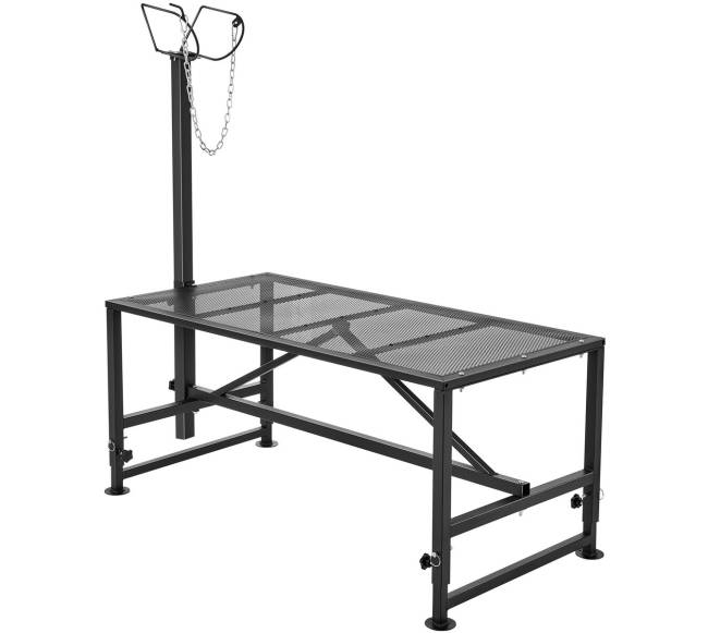 Gyvulių kirpimo stovas 53-83 cm 119x58 cm8