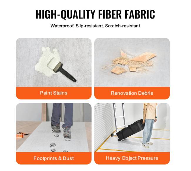 Kilimų apsauginė plėvelė 100x1 m lengvai pjaustoma2