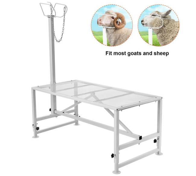 Ožkų kirpimo stovas reguliuojamas 53-83 cm0