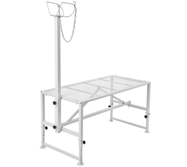 Ožkų kirpimo stovas reguliuojamas 53-83 cm9