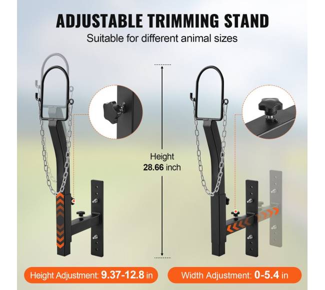 Ūkinių gyvulių kirpimo stovas ožkoms2