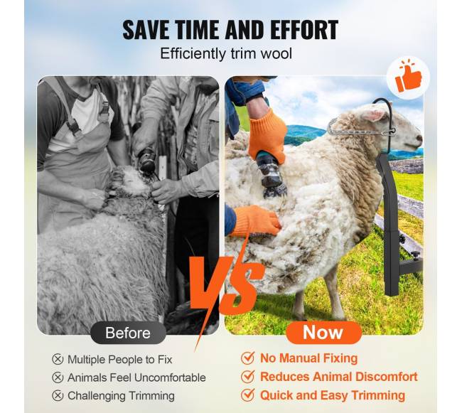 Ūkinių gyvulių kirpimo stovas ožkoms3