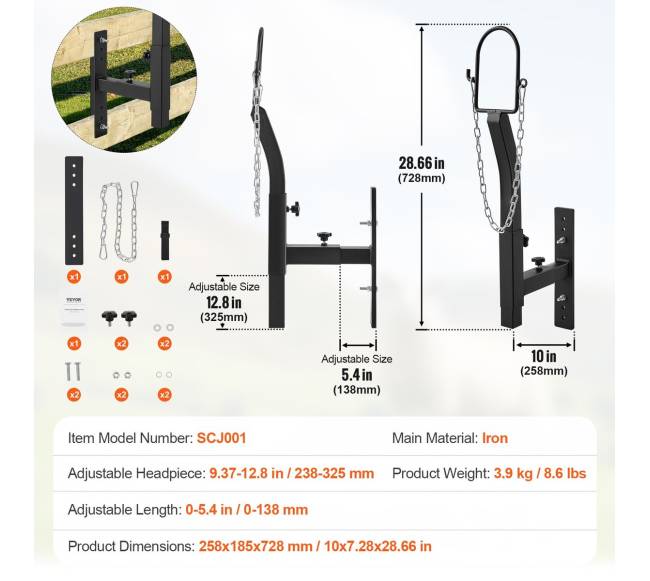 Ūkinių gyvulių kirpimo stovas ožkoms6