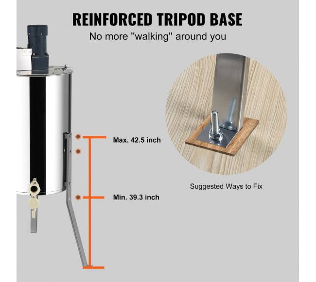 Elektrinė medaus suktuvė 24 rėmai4