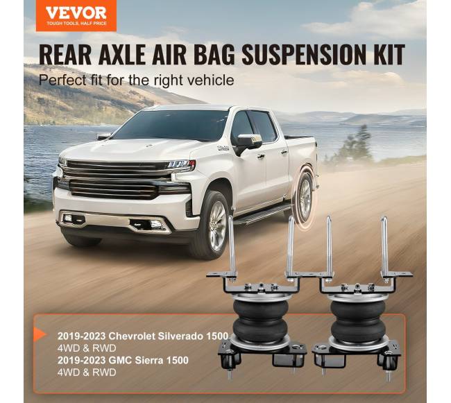 Oro pagalvių pakaba Chevrolet Silverado GMC Sierra 15001