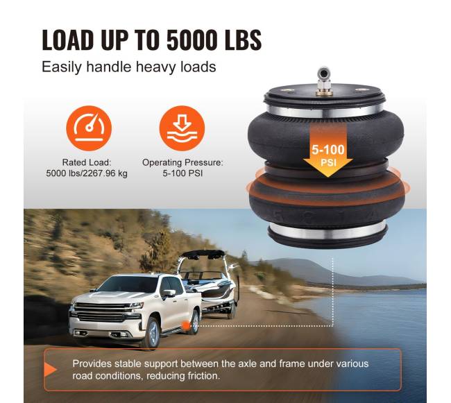 Oro pagalvių pakaba Chevrolet Silverado GMC Sierra 15002