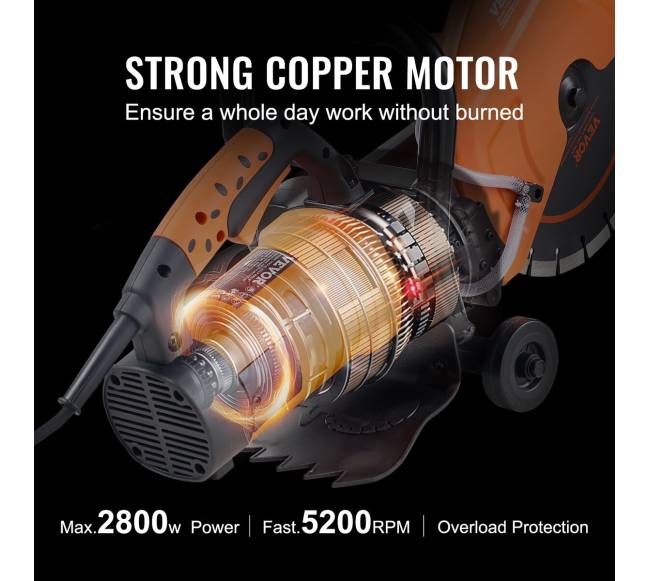 305 mm betono pjūklas 2800W3