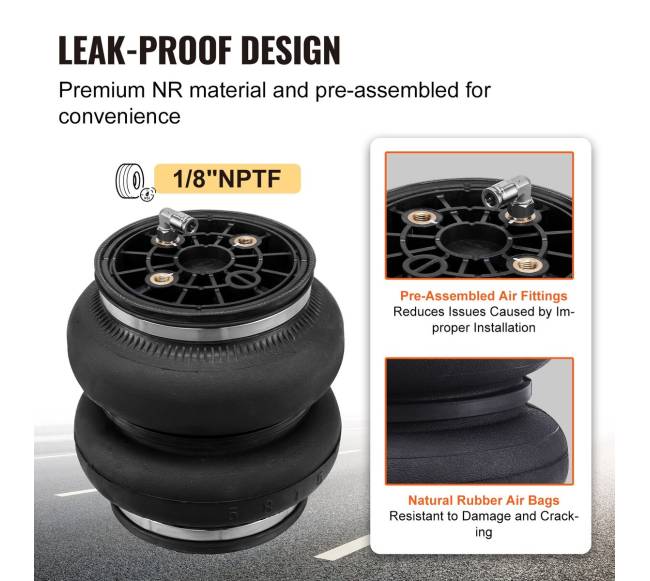 Oro pagalvės pakaba Chevrolet Silverado GMC Sierra3