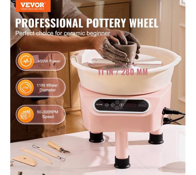 Keramikos žiedimo ratas su jutikliniu valdymu1