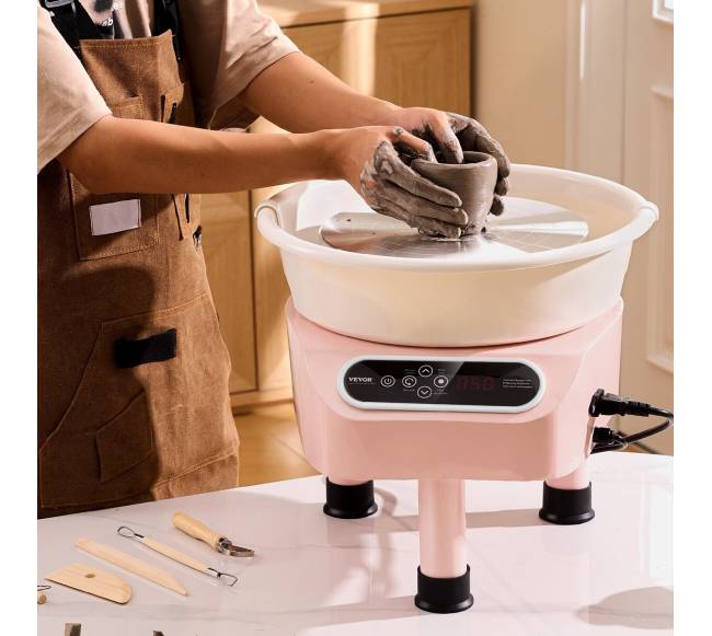 Keramikos žiedimo ratas su jutikliniu valdymu7