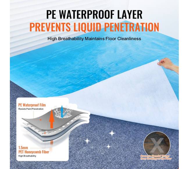 Kilimų apsauginė plėvelė 102 cm x 25,6 m3