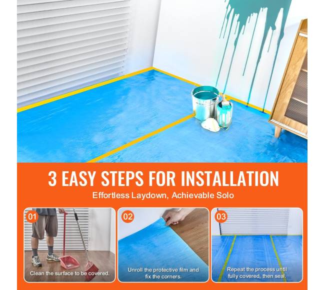 Kilimų apsauginė plėvelė 102 cm x 25,6 m4