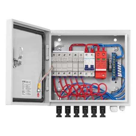 Saulės PV skirstymo dėžė 6 linijų, 10A IP650