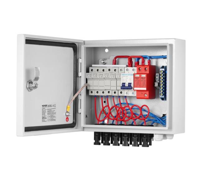 Saulės PV skirstymo dėžė 6 linijų, 10A IP659
