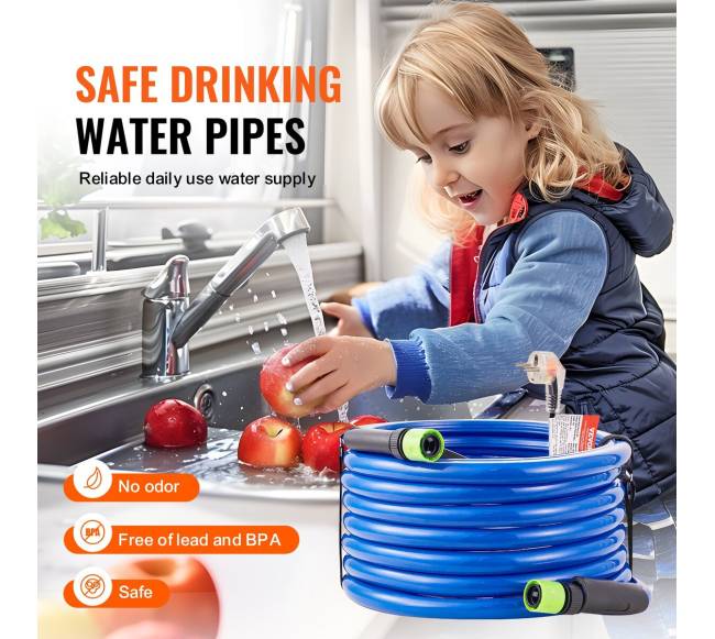 9 m šildomas vandens žarna RV naudojimui3