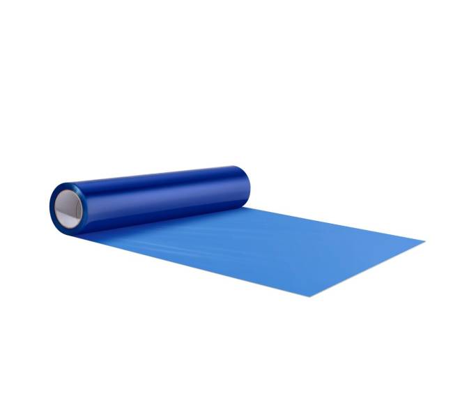 Grindų apsauginė plėvelė 60 cm x 60 m PE mėlyna0