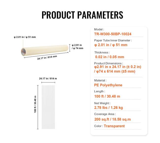 Kilimų apsaugos plėvelė 61 cm x 30 m saviklijė6