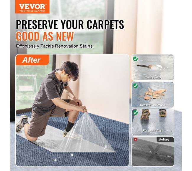 Kilimų apsauginė plėvelė lipni PE1