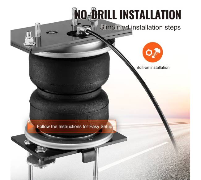 oro pagalvių pakaba Dodge Ram 2500 2014-20235