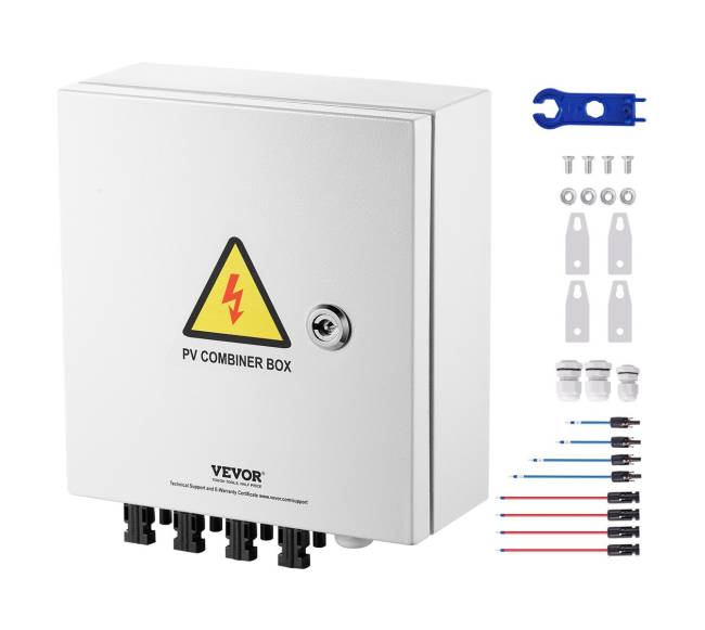 Saulės fotoelektrinė kombinuoti dėžė 4 gijų 15A IP658