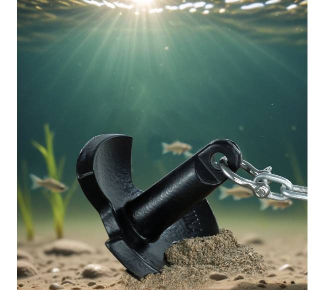 Upės inkaras 5,4 kg su grandine7