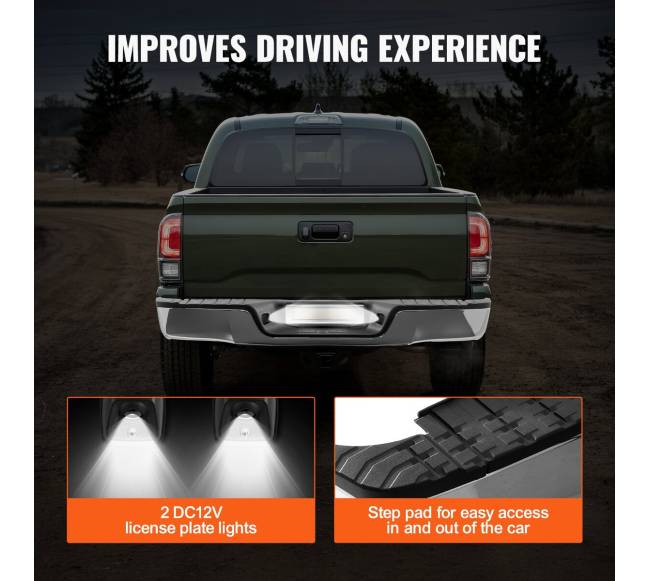 Galinio laiptelio buferis Toyota Tundra 2007-20135