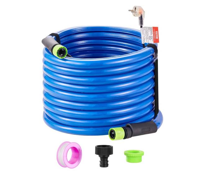 Šildoma 15 m ilgio vandens žarna RV automobiliams8