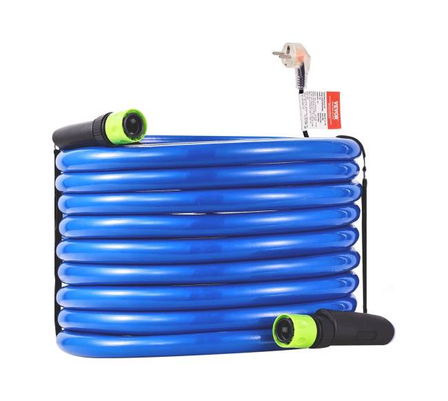 Šildoma 15 m ilgio vandens žarna RV automobiliams10