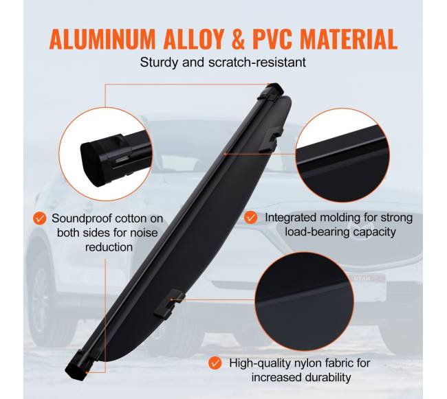 Išplečiamas bagažo dangtis Mazda CX-5 2017-20245