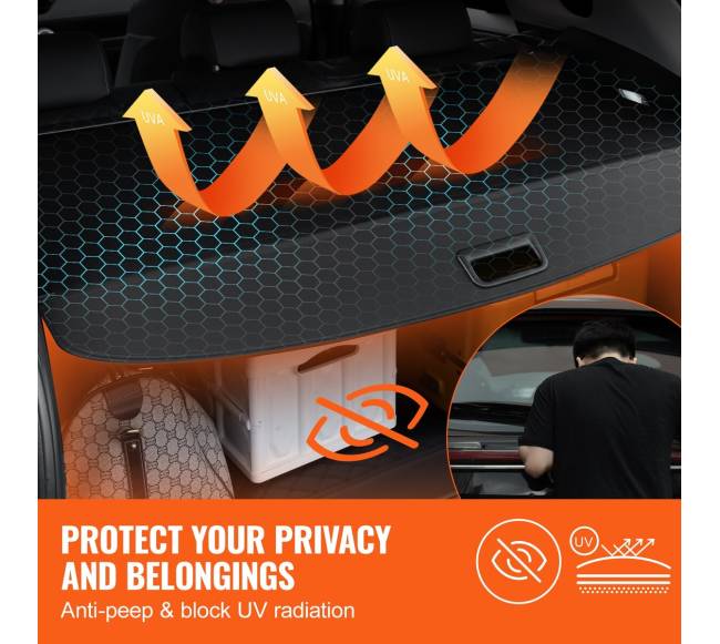 Ištraukiamas bagažo uždangalas Toyota RAV4 2019-20242