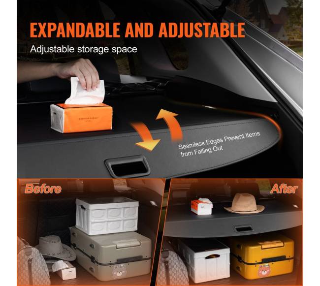 Ištraukiamas bagažo uždangalas Toyota RAV4 2019-20243