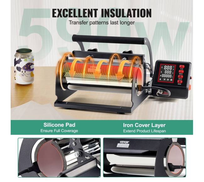 Puodelių šilumos presas sublimacijai3