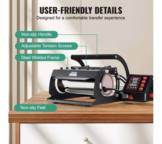 Puodelių šilumos presas sublimacijai5