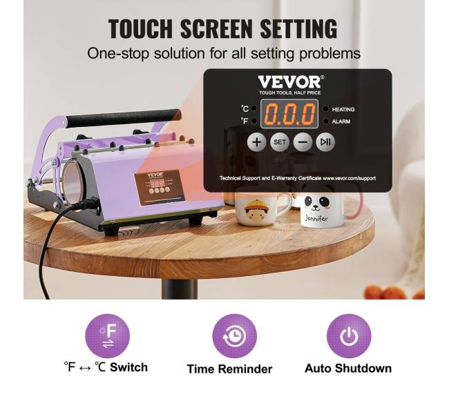 Termopresų aparatas puodeliams 11-30oz2