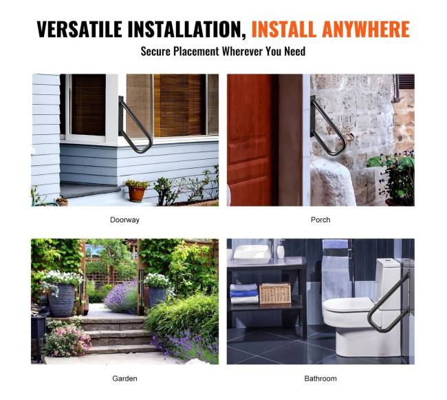 Lauko laiptų turėklai 48 cm ilgio5