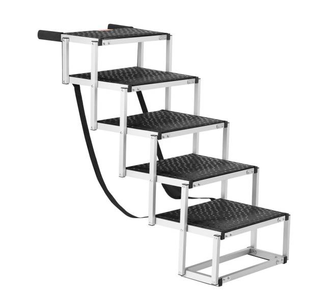 Šunų laiptai automobiliams, 5 pakopų9