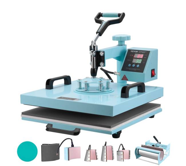 Šilumos presas 38x38 cm 8 viename su puodelių presu8