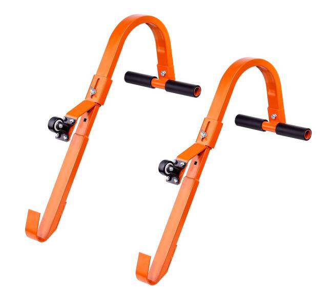 stogo kopėčių kablio stabilizatorius 2 paketai su ratuku guminė T-jungtis plienas9