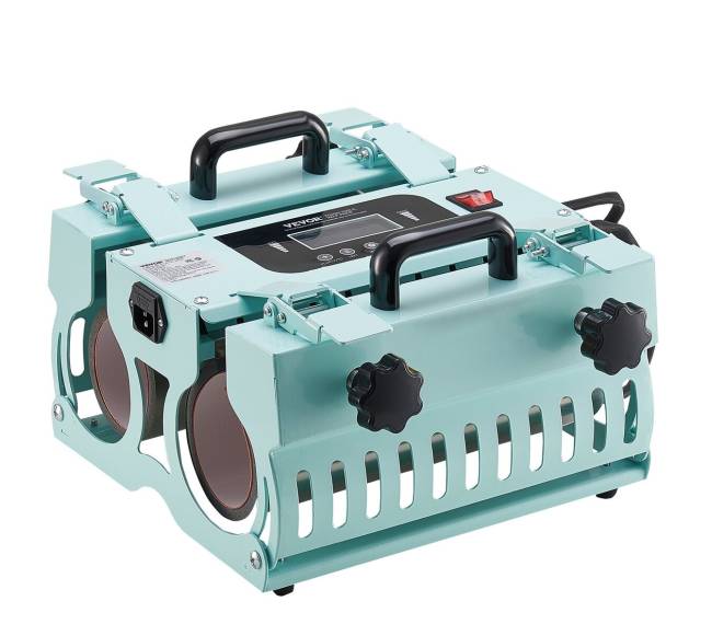 Puodelių sublimacinė presas su 2 šildytuvais8