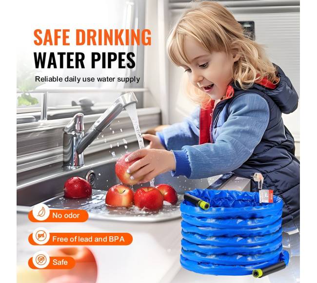 15,2 m šildomas vandens žarna RV3