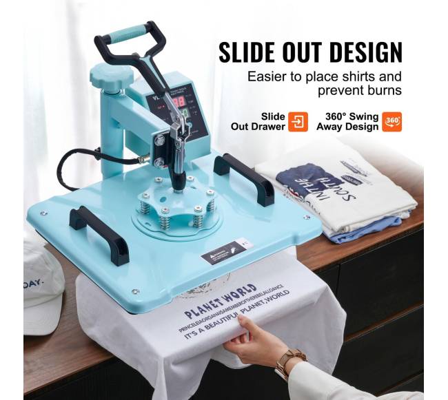 Daugiafunkcinė 12x15 cm šiluminė presas3