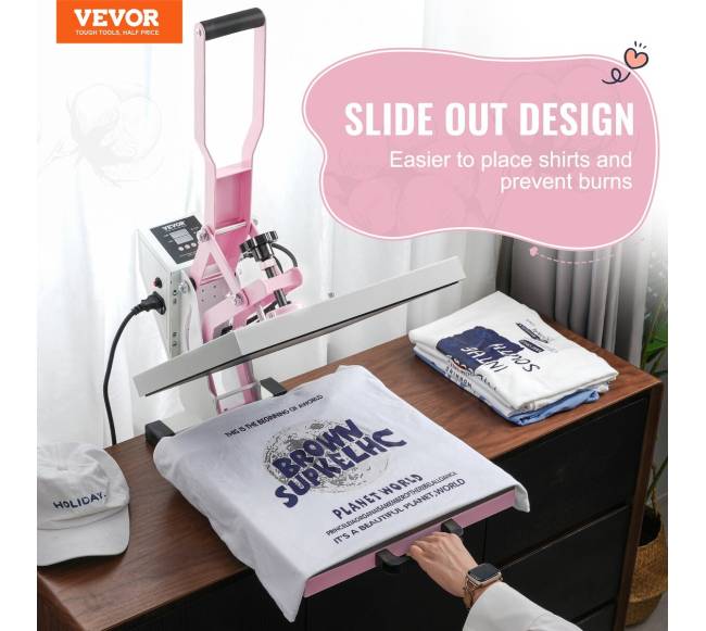 15x15 cm rožinis termo presas1