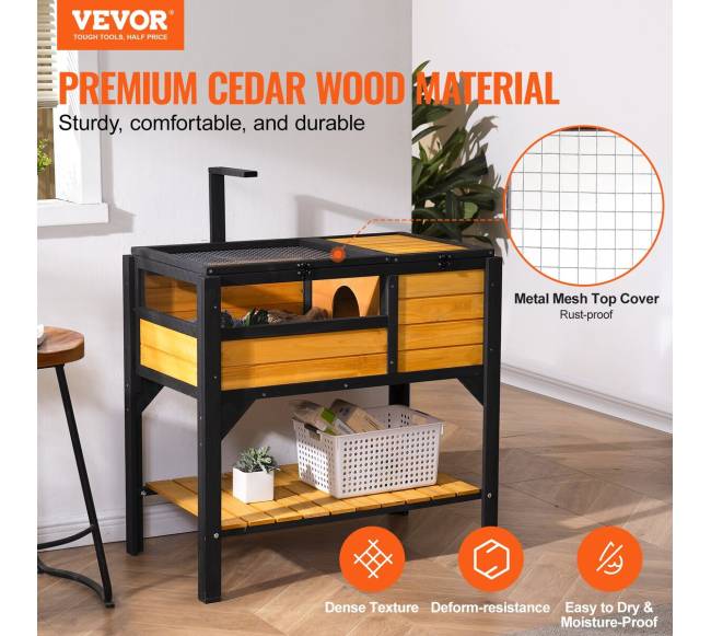 Medinis vėžlio namelis lauke ir viduje1