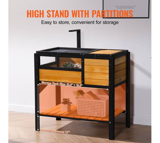 Medinis vėžlio namelis lauke ir viduje4