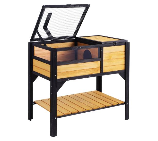 Medinis vėžlio namelis lauke ir viduje10