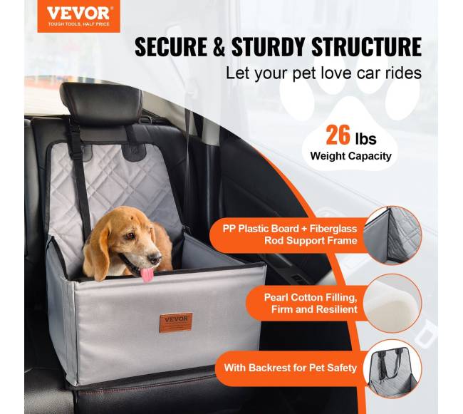 Mažų šunų automobilinė sėdynė iki 12 kg1