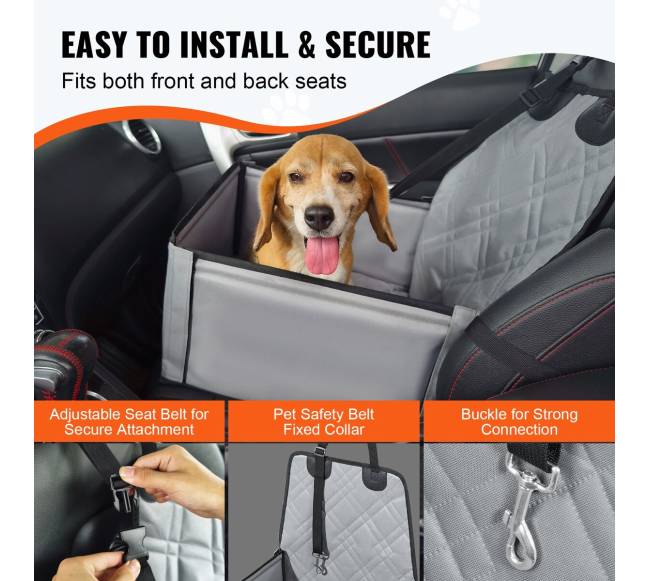 Mažų šunų automobilinė sėdynė iki 12 kg3